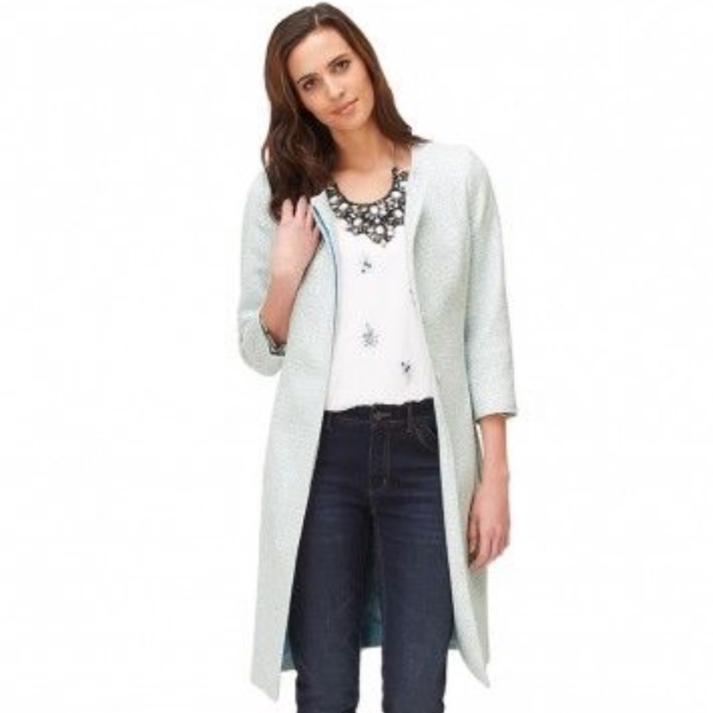 Deluxe by Long Tall Sally Longline Tweed Jacket
